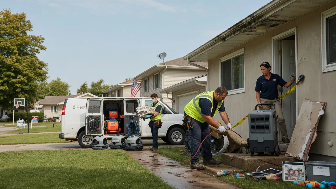Water Damage Restoration in East Fultonham, OH near me